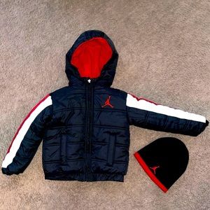 Toddler boy Jordan nylon puffer jacket